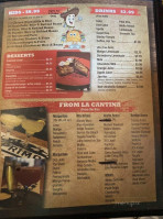 Los Primos Mexican menu