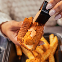 Zaxby's Chicken Fingers Buffalo Wings food