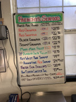 Frenchy's Seafood Company menu