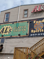 Al's Center Saloon outside