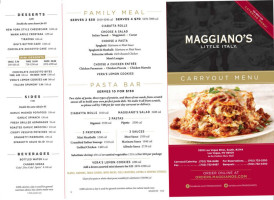 Maggiano's Little Italy menu
