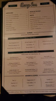 Barge Inn Restaurant menu