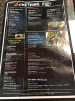Something Fishy Seafood menu