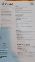 El Portal Cocina Mariscos menu