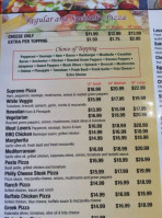 Brothers Italian menu