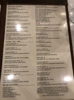 Segovia Meson menu