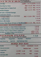 Janice's Bbq Pit menu
