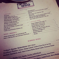 OSO menu