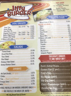 Jiffy Burger menu