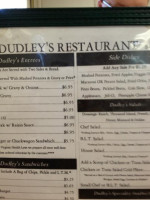 Dudley's Famaily Style menu