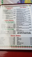 Chillito Pikin menu