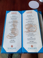 Seascape Ma'alaea menu