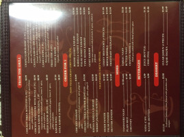 Bano Kabob menu