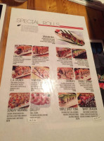 Sushi Gallery menu