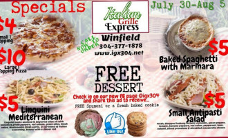 Italian Grille Express food