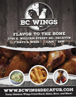 Bc Wings food