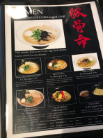 Ramen Taka menu