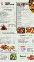 Carolina Crab House Tanger Outlet menu