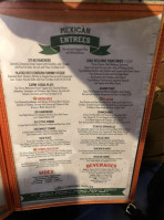 La Fonda Restaurant menu
