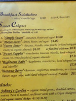 Renata's Creperie menu