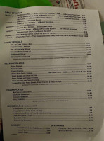 Pontchartrain Po-boys menu