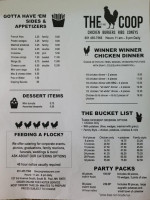 The Coop menu