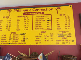 Philippine Connection Carry Out Food menu