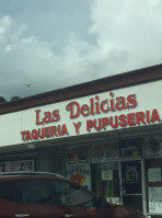 Las Delicias Taqueria Y Pupuseria outside