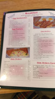 Babico's Cafe menu