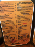 Thai Sushi By Kj menu