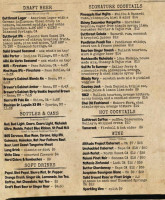 Cutthroat Brewing Company menu