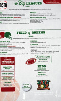 Mvp's Sports And Grille menu