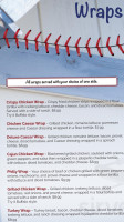 Mattingly's Sports Grill menu