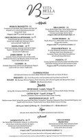 Vita Bella Italiano menu