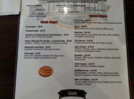 Wooden Nickel Burgers Saloon Eatery menu