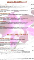 Gigi's menu