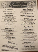 Blue Oak Oyster And Grill menu