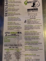 Growler's Pizza Grill menu