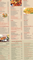 Golden Great Wall menu