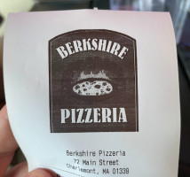 Berkshire Pizzeria food