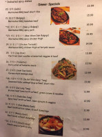 New Korea menu