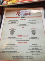 Honore’s Cajun Cafe menu