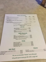 Lo Duca's menu