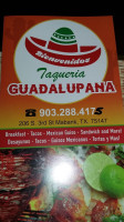 Taqueria Guadalupana food