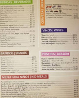 El Merendon Latino menu