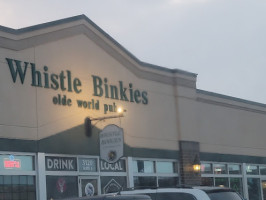 Whistle Binkies Olde World Pub food