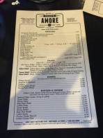 That's Amore Pizzeria menu