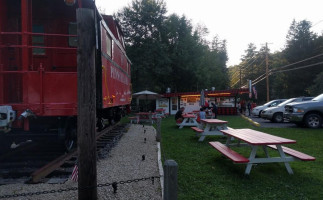 The Caboose Ice Cream And Food food