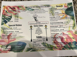 D'road Cafe menu