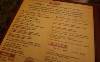 Nonno's Pizza And Family menu